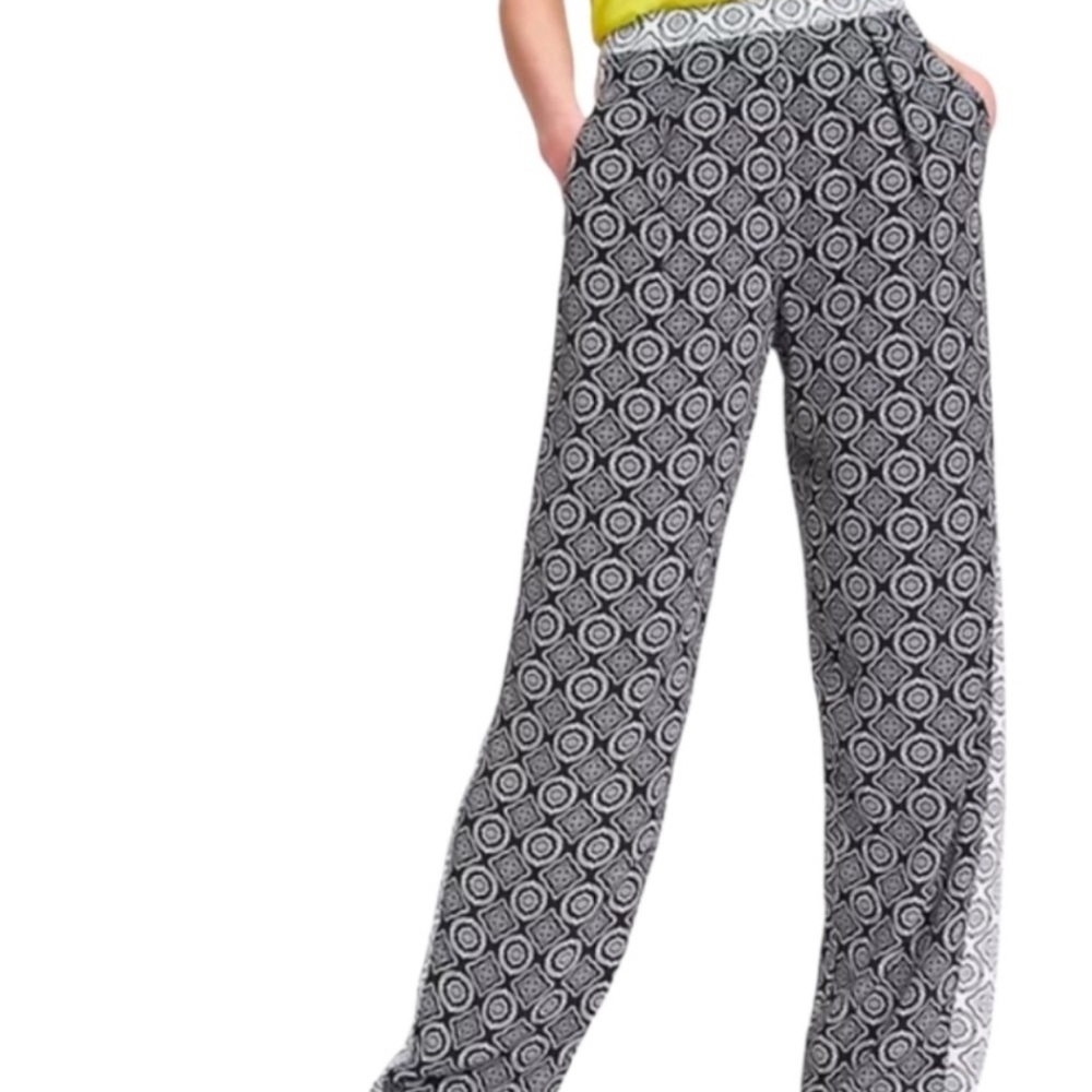 Rag and Bone Black Multi Colette Pant